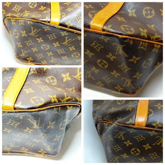 Louis Vuitton LV Shoulder Bag Sac Shopping Brown Monogram 600-053125 - Picture 6 of 13